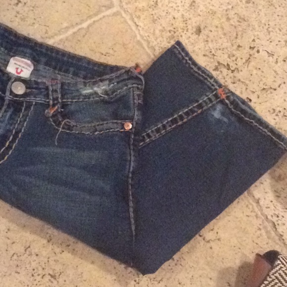 Distressed True Religion Joey jeans size 30 women - Picture 4 of 8